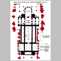 Plan cathédrale carolingienne Reims, Baudouin d'Arras, Wikipedia.jpg
